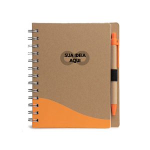 Bloco de Anotações Com Caneta Personalizado