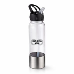 Garrafa confeccionada em plástico 750 ml Personalizada