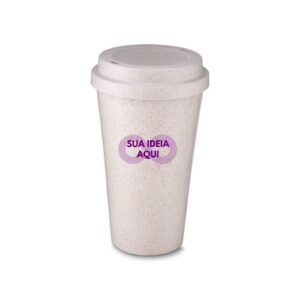 Copo confeccionado em plástico 550ml Personalizado
