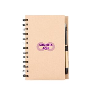 Caderno Ecológico em capa dura Personalizado